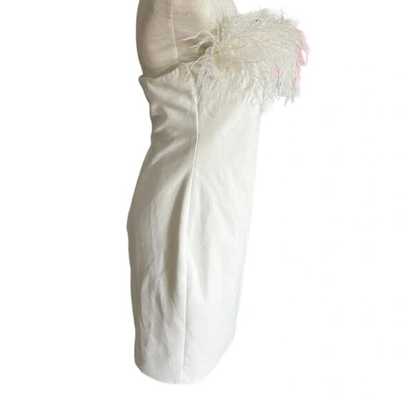 Likely White Off-Shoulder Mini Dress - Picture 11 of 14